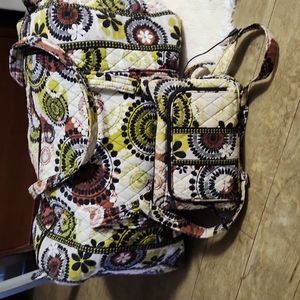 Matching hand bag and tote